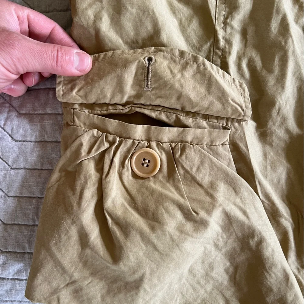 Tan Button-Up Jacket - Picture 7 of 8